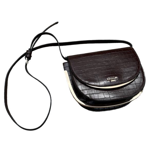 Dune London Textured Crossbody Purse - Picture 2 of 11